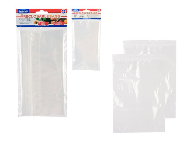 144 Pieces of Reclosable Storage Bags