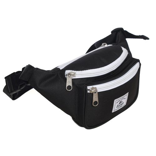 50 Wholesale Standard Everest Waistbag In Black