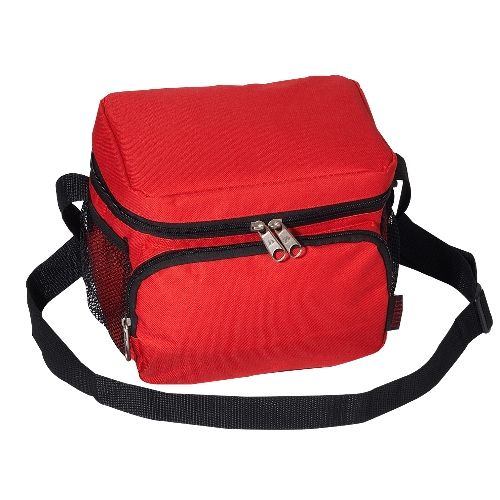 20 Pieces of 8.5" Cooler/ Lunch bag in Red