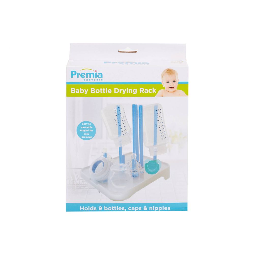 12 pieces of Premia Babycare Baby Bottle Drying Rack C/p 12