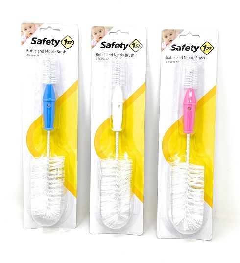 36 Pieces of Safety 1st Baby Bottle And Nipple Brush C/p 36