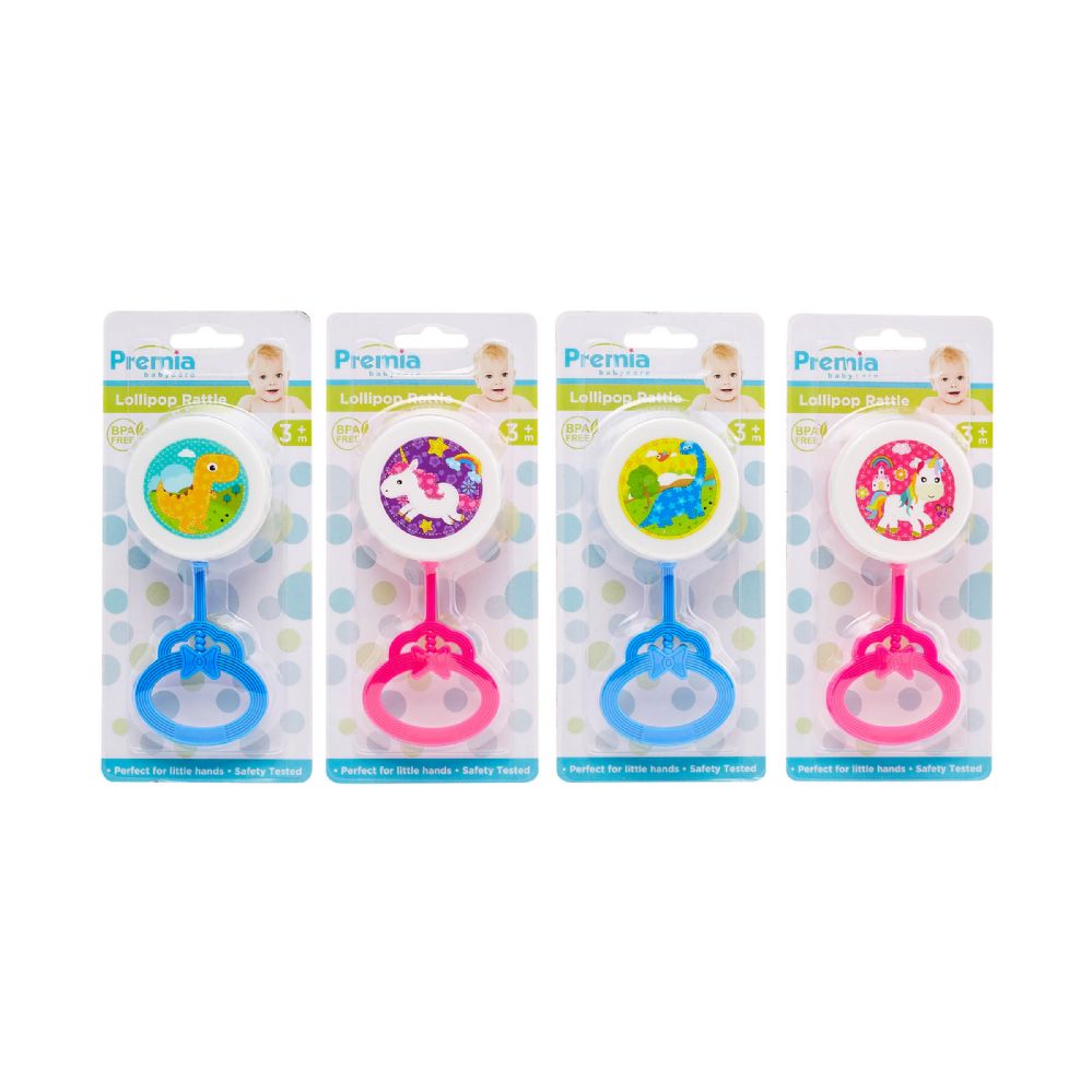 36 Pieces Premia Baby Lollipop Rattle - Baby Toys