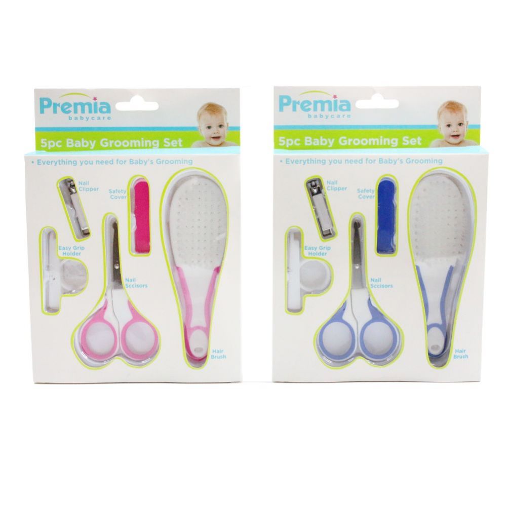 48 Wholesale 5pc Premia Baby Grooming Set C/p 48