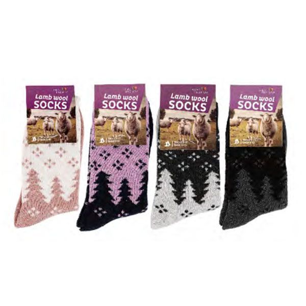 144 Pairs of Lady Wool Sock Hiking Trail Cushion Crew Socks For Women