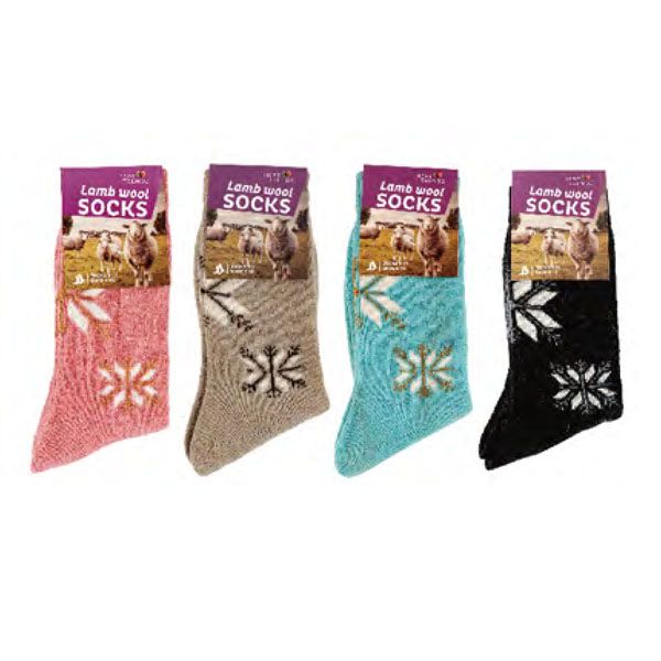 144 Pairs Wool Outdoor Lady Wool Crew Socks For Women - Womens Thermal Socks