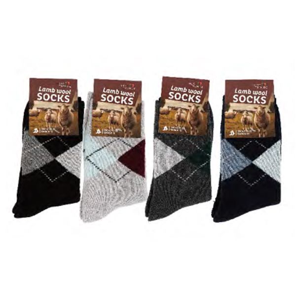 144 Pairs of Mens Wool Sock Size 10-13