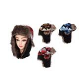 36 Pieces of Mens Trapper Hat With Lined Faux Fur, Pull On With Ear Flaps