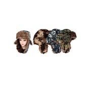 36 Pieces of Mens Trapper Hat With Lined Faux Fur, Pull On With Ear Flaps