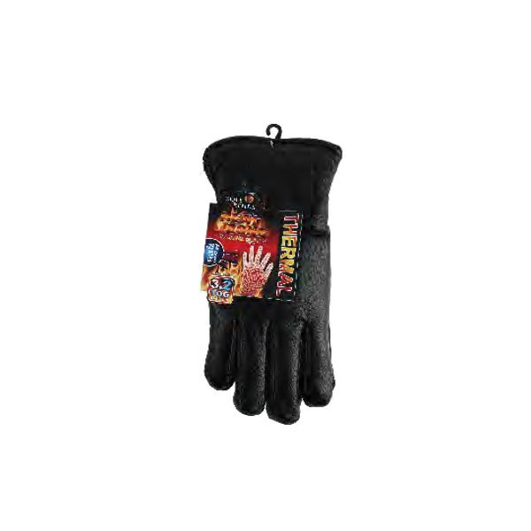 72 Pairs Heated Man Thermal Glove Only Black - Ski Gloves