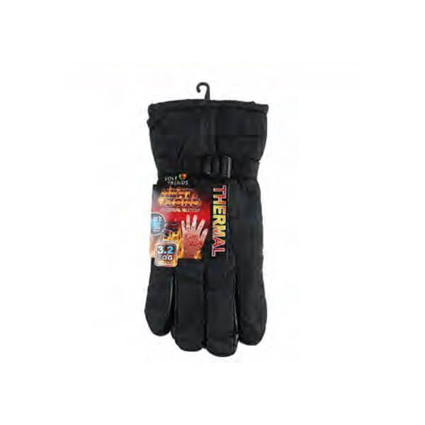 72 Pairs Waterproof Black Ski Gloves Best For Winter - Ski Gloves