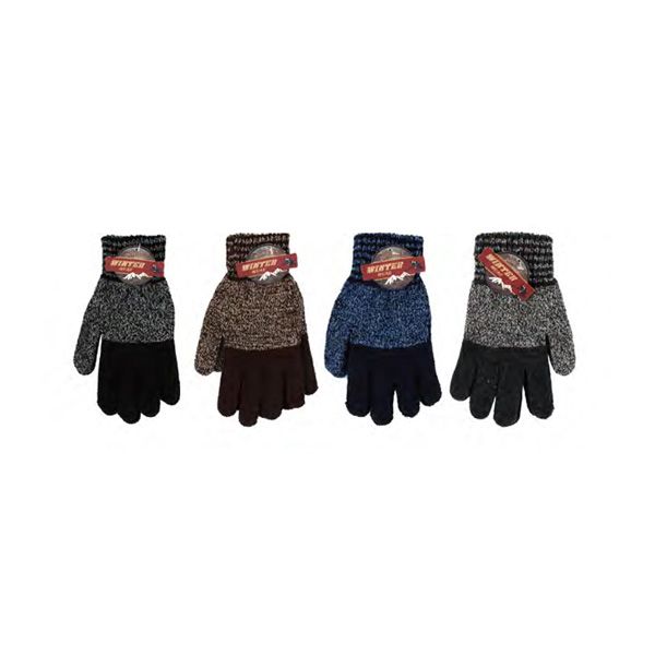 144 Pairs of Winter Wear Thick Fleece Winter Gloves For Men