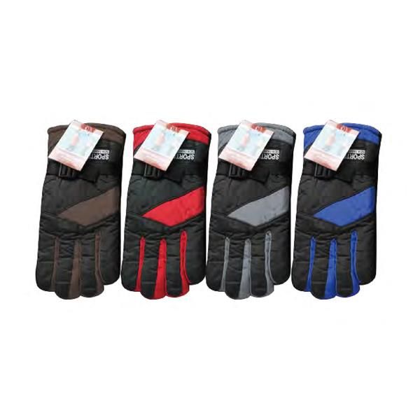 72 Pairs of Mens Ski Gloves In Assorted Color