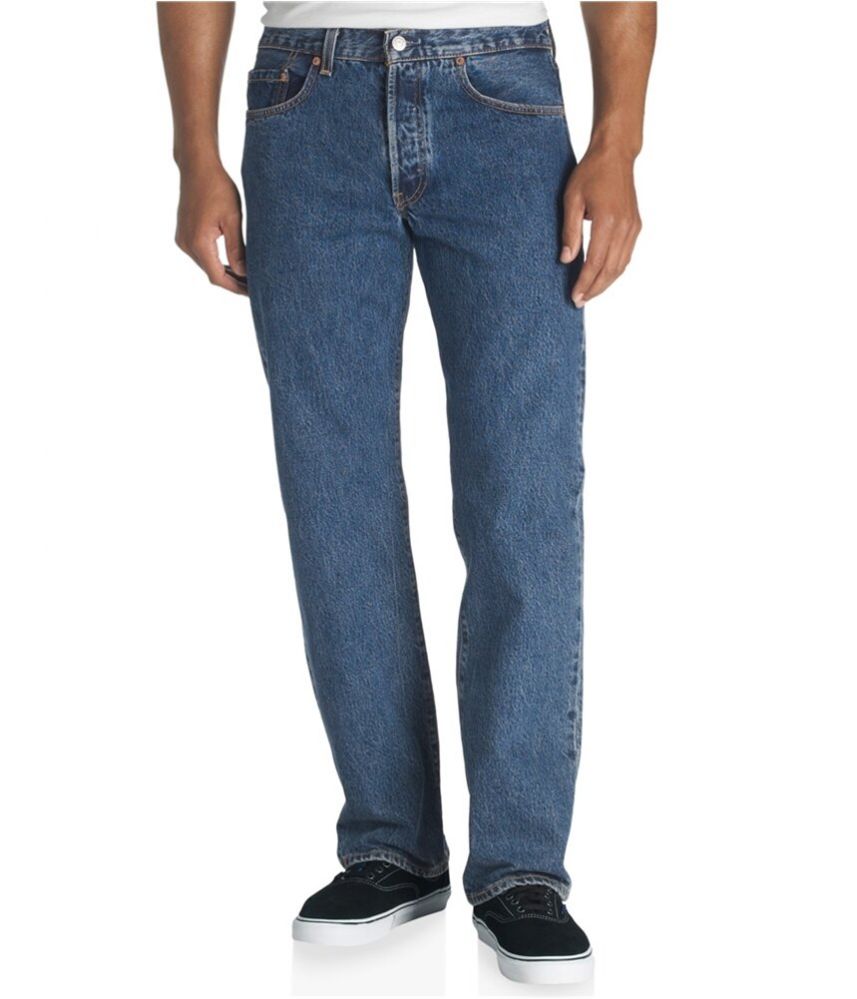 Mens Classic Fit Original Denim Jeans - at -  
