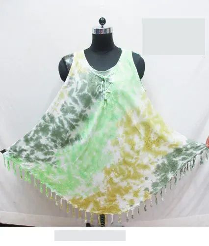 12 Pieces of Pastel Tie Dye Umbrella Dress