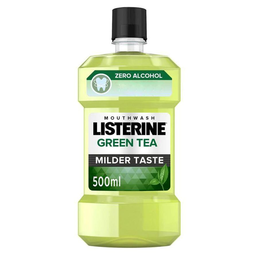 12 Wholesale Listerine Mouthwash 500ml Gree