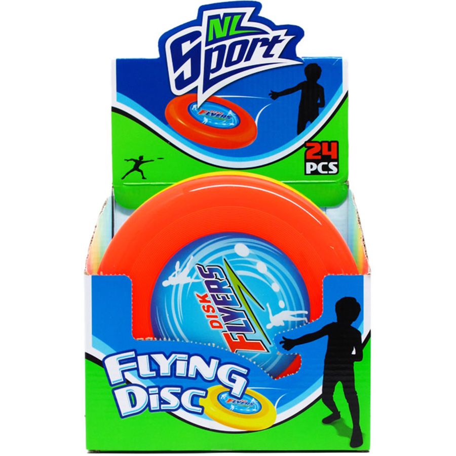 24 pieces Nl Sport Flying Disk 7.75in 4 - Outdoor Recreation