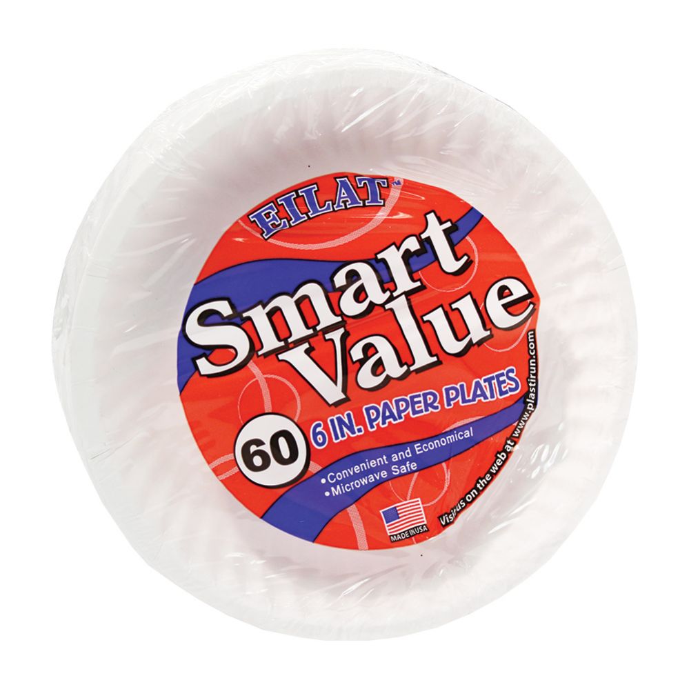 EILAT 9 Disposable Paper Plates Can use in Microwave