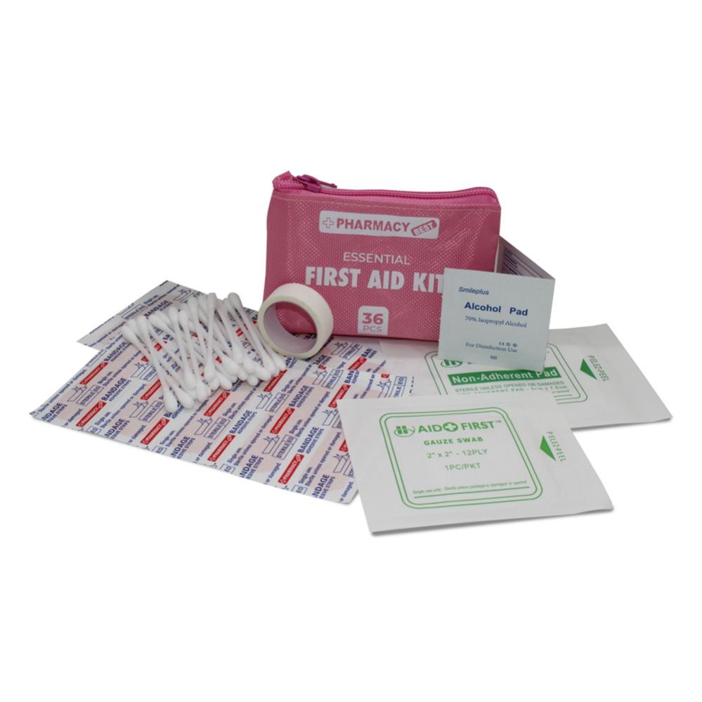 48 pieces of Pharmacy Best First Aid Pouch