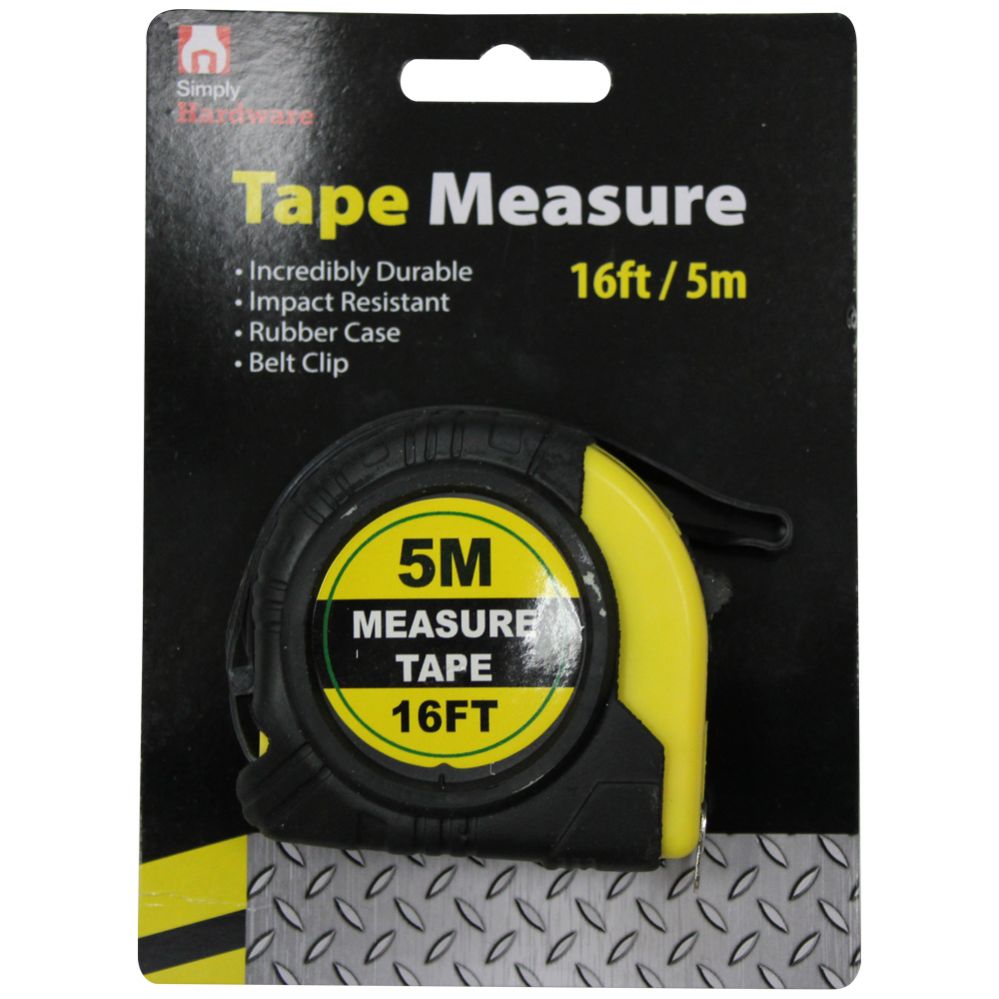 36 Wholesale Simply Hardware Tape Measure 1