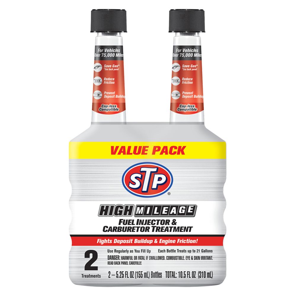 6 pieces of Stp Additives 5.25 Oz 2pk High Mileage Fuel Injector & Carburetor Treatment