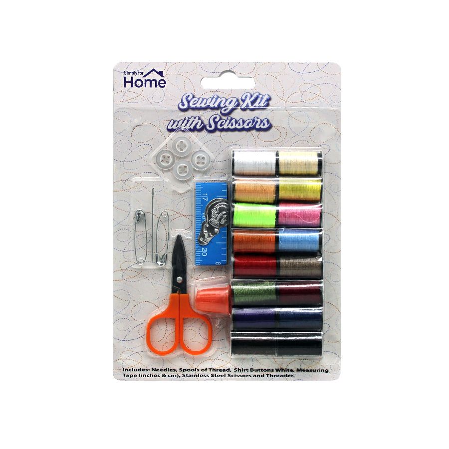 36 pieces of Simply For Home Sewing Kit 22 Pcs Assorted