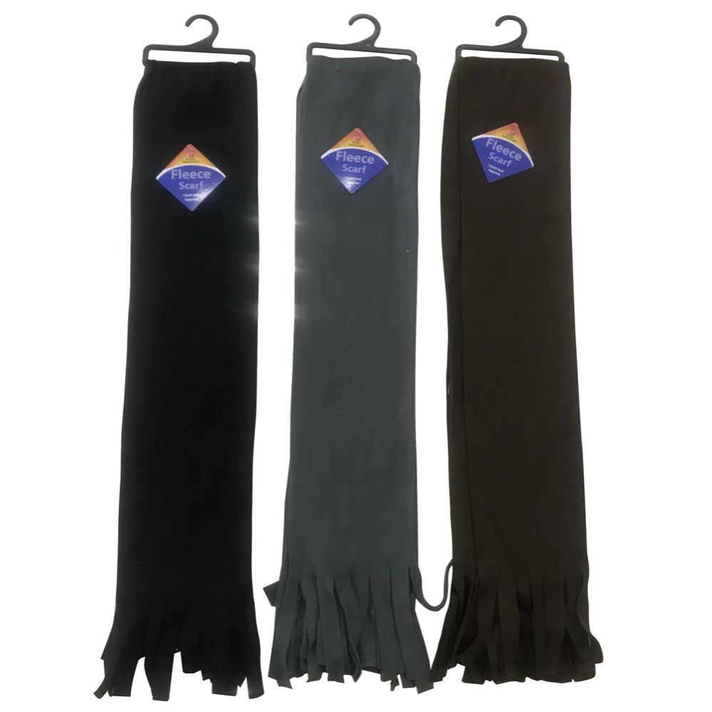48 pieces of Simply Fashion Fleece Scarf 1p