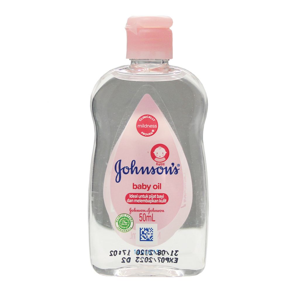 72 pieces Johnson's Baby Oil 1.7 Oz/50ml - Baby Beauty & Care Items