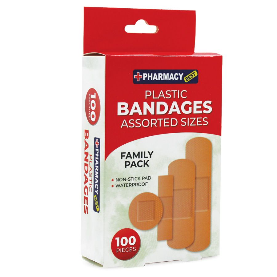48 pieces of Pharmacy Best Bandages  100 ct