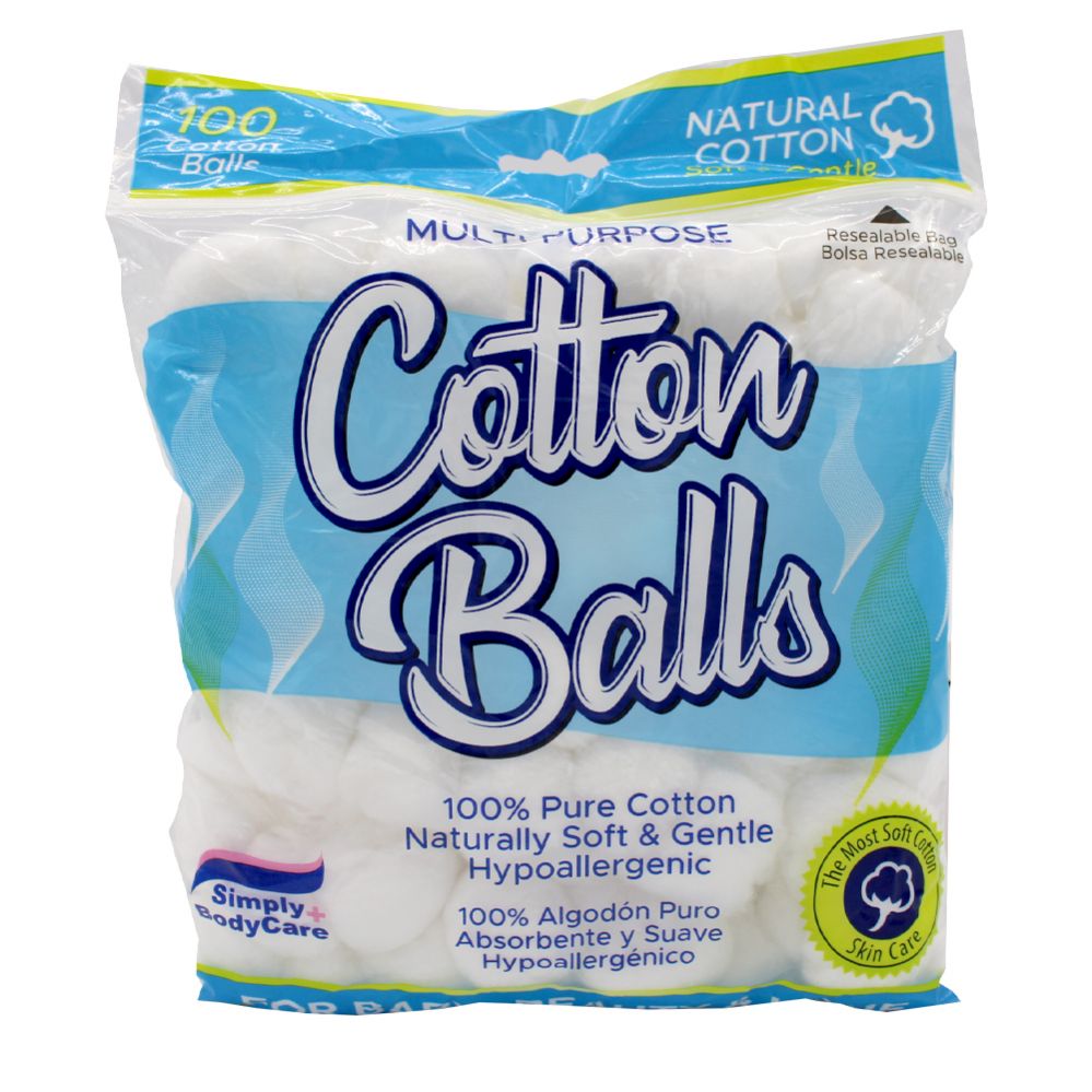 48 pieces of Simply Bodycare Cotton Balls