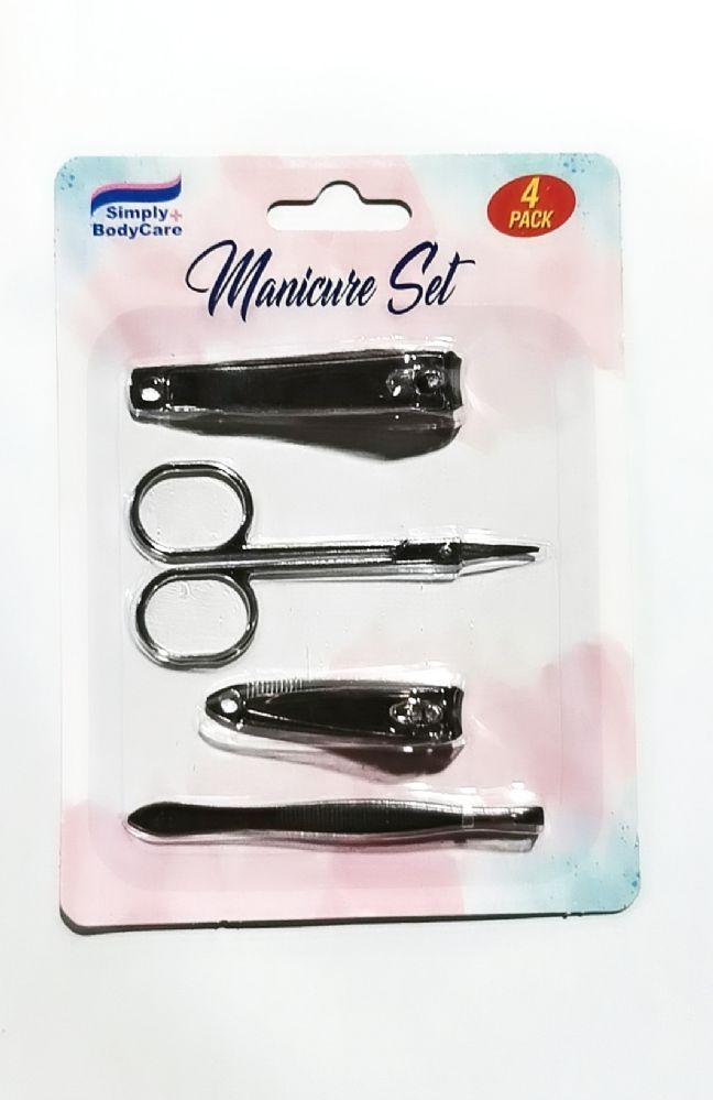 48 Wholesale Simply Manicure Set 4ct