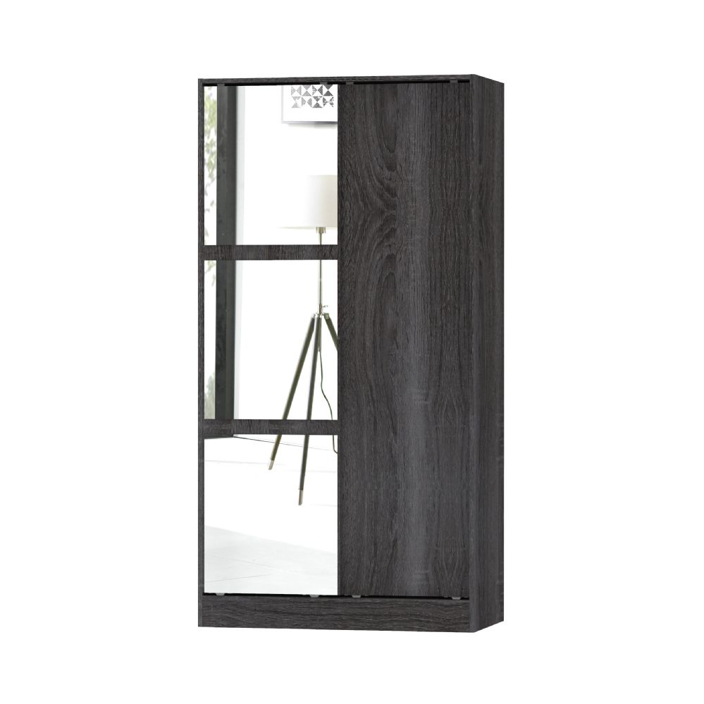 wholesale-home-basics-wardrobe-organizer-with-sliding-mirror-charred