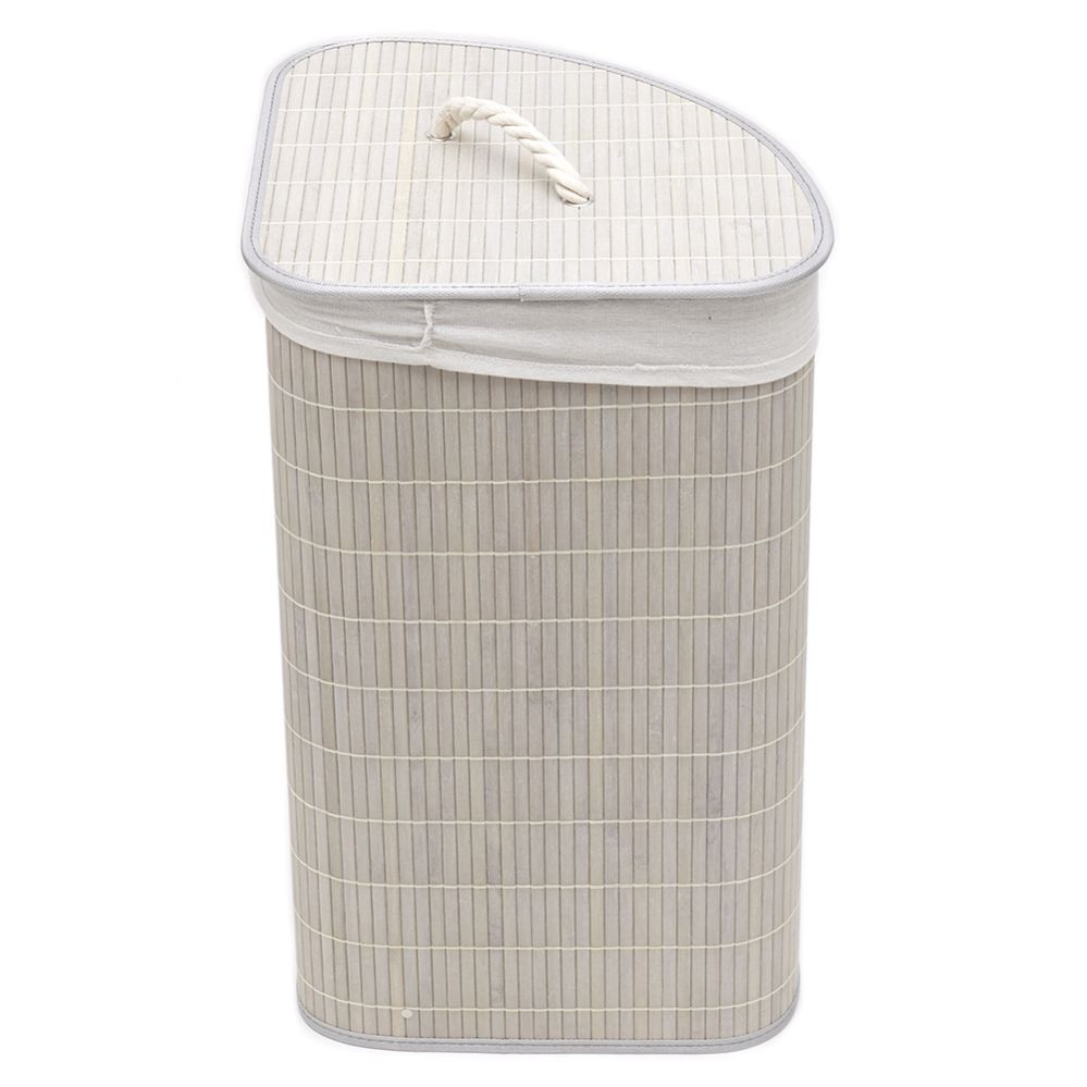 Bamboo Folding Laundry Basket
