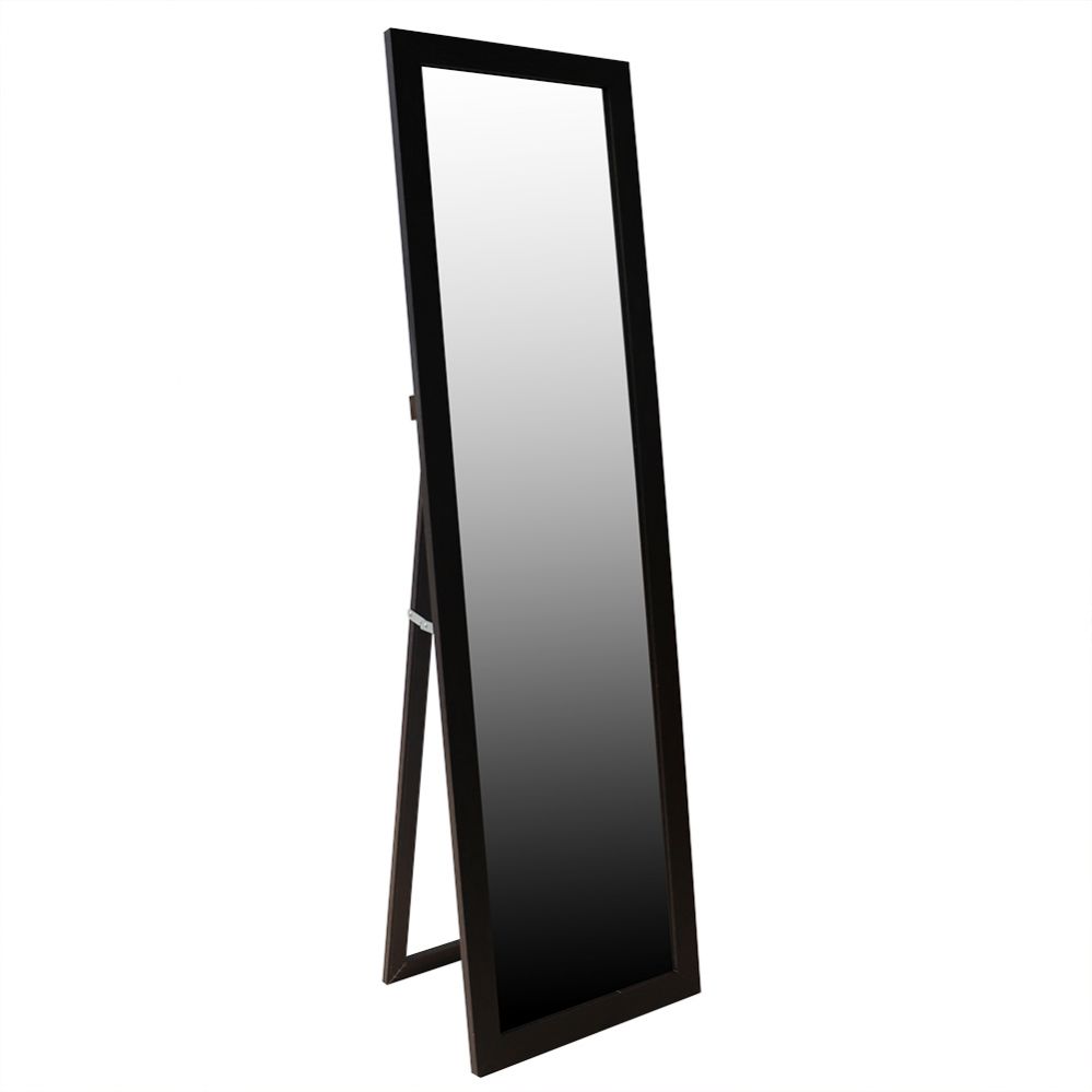 6 pieces of Home Basics Easel Back Full Length Mirror With Mdf Frame, Mahogany