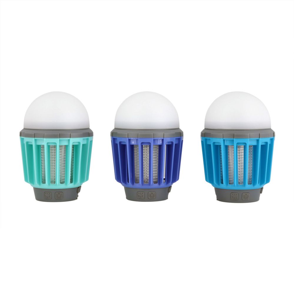 8 pieces of Wisely 3pk MultI-Color Usb Waterproof Lantern Bug Zappers