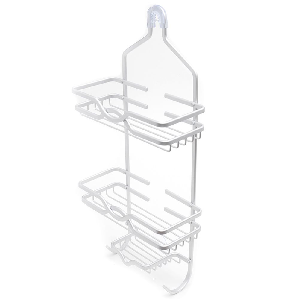 Home Basics Black Large Shower Caddy