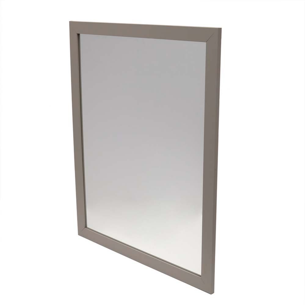 4 Wholesale Home Basics 22" x 28" Rectangular Wall Mirror, Grey