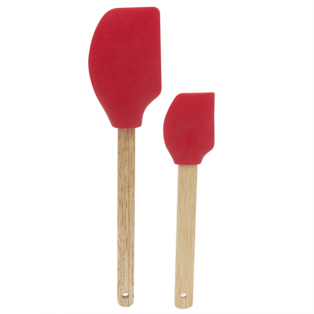 Silicone Red Kitchen Utensil (Set of 24)