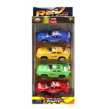 72 Wholesale 4 Pieces Racing Card In Window Box