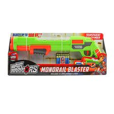 8 Pieces of Buzz Bees Air Warriors Monorail Dart Blaster