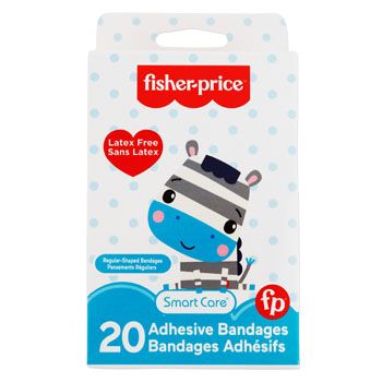 24 Wholesale Bandages Kids 20ct Fisher Price