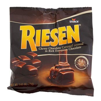 12 pieces Candy Riesen Chocolate Caramels - Food & Beverage