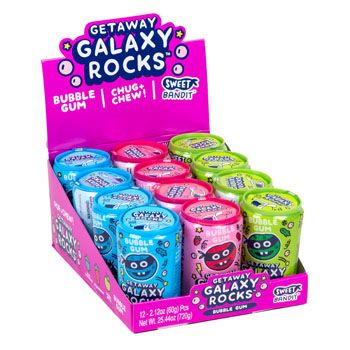 144 pieces Candy Getaway Galaxy Rocks - Food & Beverage