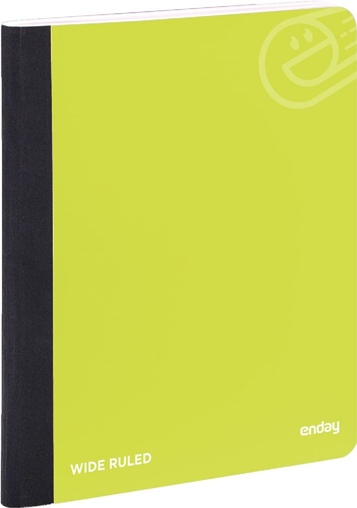 Enday 100 Ct. Primary Composition Notebook, Green