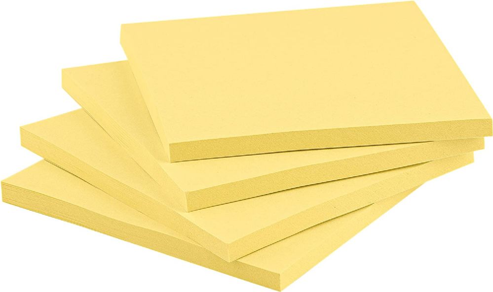 144 pieces of 4 Pk Yellow Stick On Notes