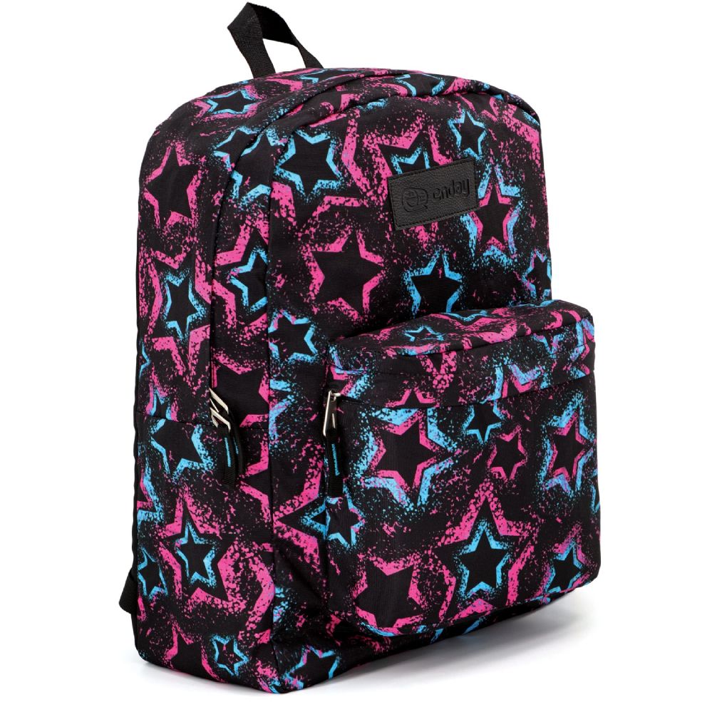 55 pieces School Backpack Blue Printed - Backpacks 18" or Larger