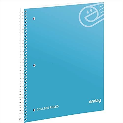 48 pieces C/r 180 Ct. 5-Subject Spiral Notebook Blue - Notebooks