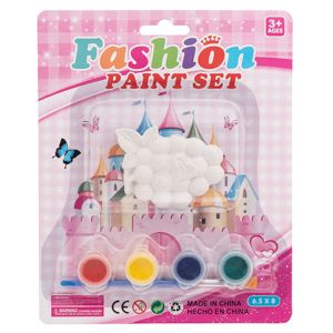 48 Bulk Paint Acrylic Tube 3floz(88.7ml)6ast Colors Peggable Bottlenon Toxic