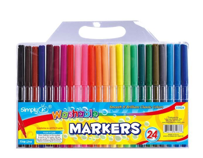 48 Packs 24 Color Fine Line Markers - Markers