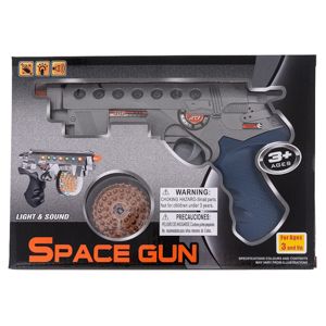 130 Pieces of Light Up Led Space Gun With Sound