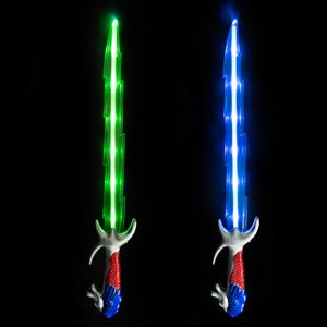 48 Wholesale Light Up Led Dragon Sword With Sound